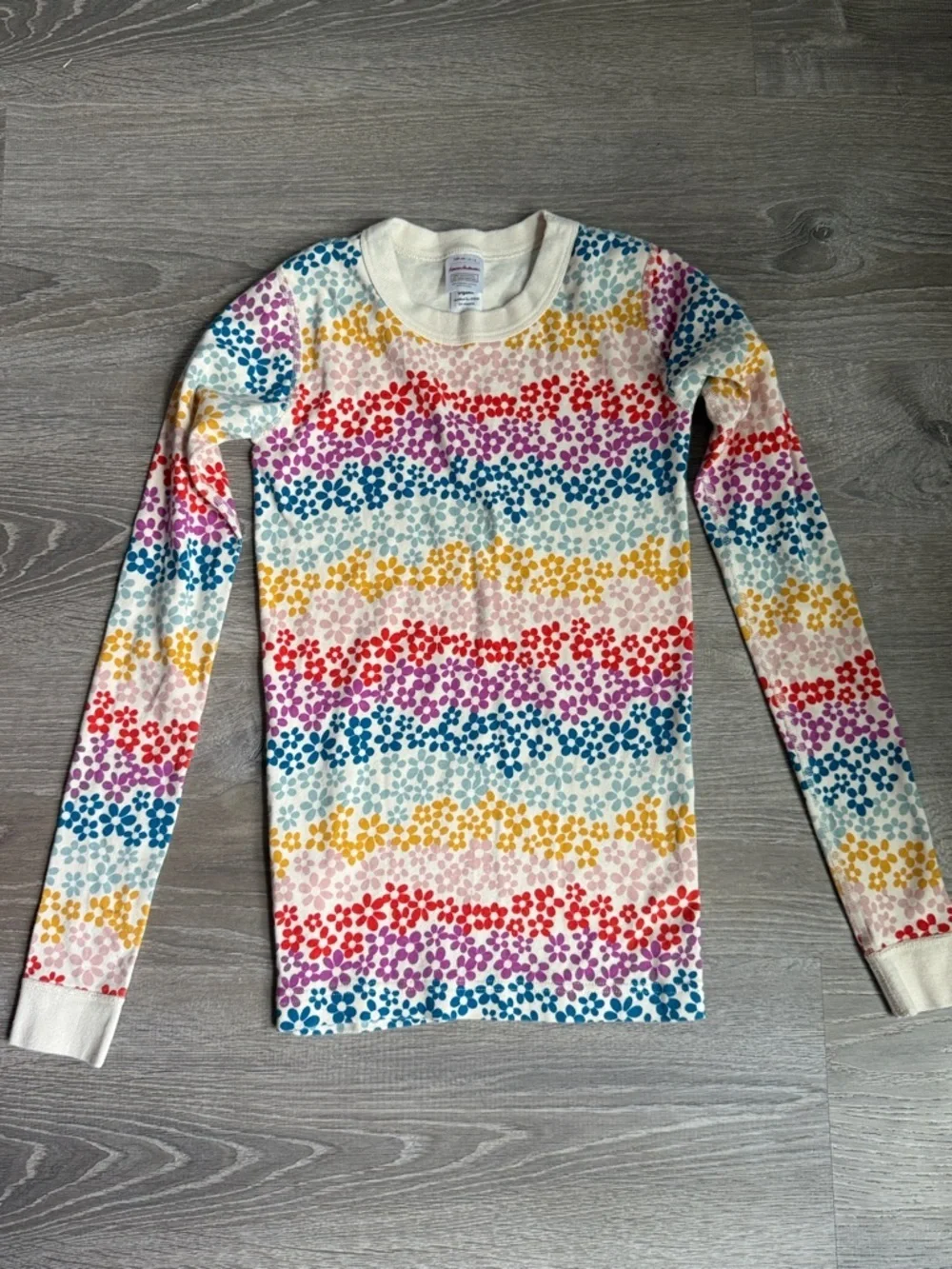 Hanna Andersson rainbow Pajamas set 14